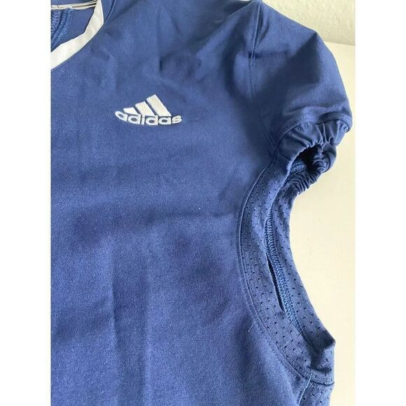 Adidas Football Jersey GG7400 WVN A1 Stock J Navy Blue Practice Men’s Sz XL NEW - Picture 6 of 12